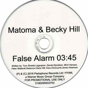 Matoma & Becky Hill - False Alarm Album