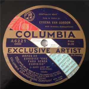 Cyrena Van Gordon - Orfeo Ed Euridice / Aida Album