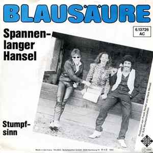 Blausäure - Spannenlanger Hansel Album