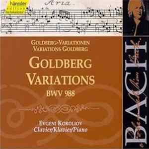Bach - Evgeni Koroliov - Goldberg-Variationen = Variations Goldberg = Goldberg Variations BWV 988 Album
