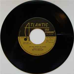 Bette Midler - Do You Want To Dance / Boogie Woogie Bugle Boy Album