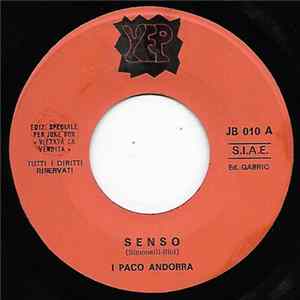 I Paco Andorra / Stella Carnacina - Senso / Tanto Tanto, Teneramente Album