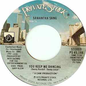 Samantha Sang - You Keep Me Dancing Album