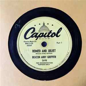 Andy Griffith - Romeo And Juliet Album