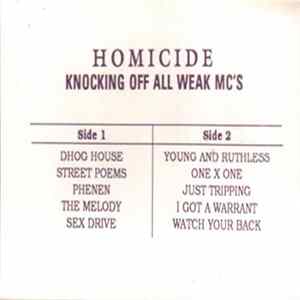 Homicide - Knockin' Off All Weak MC'S Album