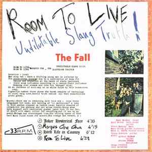 The Fall - Room To Live Album