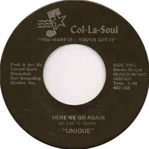 "UNIQUE" - Don't You Be A Fool / Here We Go Again Album