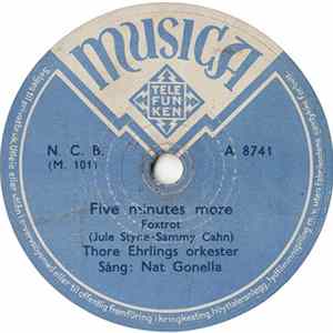 Thore Ehrlings Orkester, Nat Gonella - Five Minutes More / Put The Blame On Mame Album