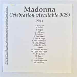 Madonna - Celebration Album