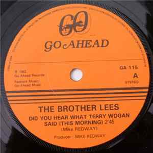 The Brother Lees - Did You Hear What Terry Wogan Said (This Morning) Album