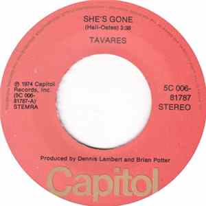 Tavares - She's Gone Album