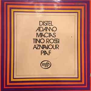 Various - Distel - Adamo - Macias - Tino Rossi - Aznavour - Piaf Album