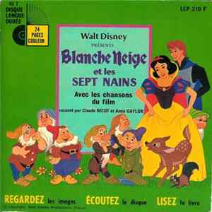 Claude Nicot Et Anna Gaylor - Blanche Neige Et Les Sept Nains Album