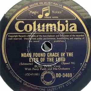 Burl Ives - Noah Found Grace In The Eyes Of The Lord / Oh! Dear! She's Wonderful, Beautiful Album