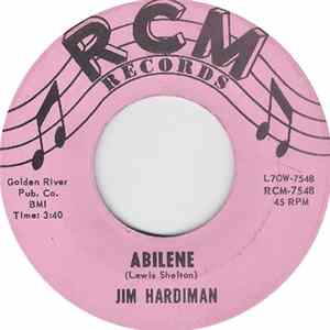 Jim Hardiman - Abilene / A Cowboy's Dream Of Love Album