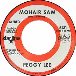 Peggy Lee - Mohair Sam / Lean On Me Album