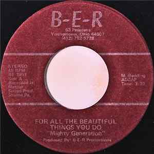 Mighty Generation - For All The Beautiful Things You Do / The M.G. Beat Album