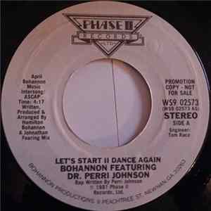 Bohannon Featuring Dr. Perri Johnson - Let's Start II Dance Again Album