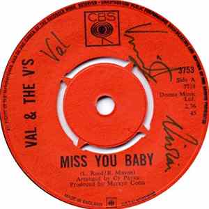 Val & The V's - Miss You Baby Album