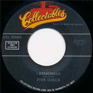 Five Discs / Dino & Diplomats - I Remember / I Can't Believe Album