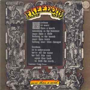 Freedom - Is More Than A Word Album