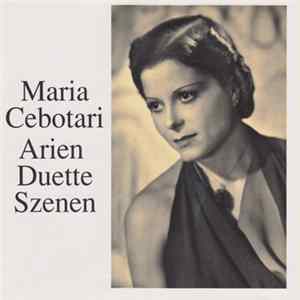 Maria Cebotari - Arien Duette Szenen Album