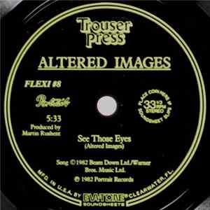 Altered Images / Peter Baumann - See Those Eyes / Daytime Logic Album