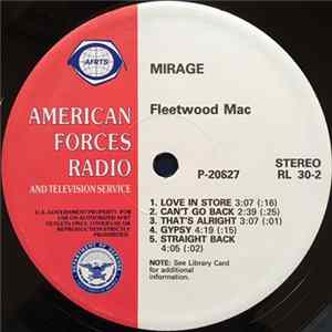 Fleetwood Mac / King Crimson - Mirage / Beat Album