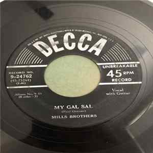 Mills Brothers - Just A Dream Of You, Dear / My Gal Sal Album