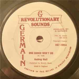 Audrey Hall - One Dance Won't Do Album
