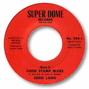 Eddie Lang - Food Stamp Blues Album
