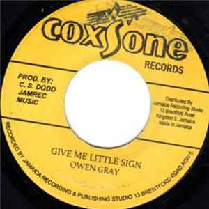Owen Gray - Give Me Little Sign Album