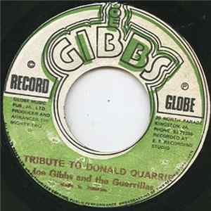 Joe Gibbs & The Guerrillas - Tribute To Donald Quarrie Album
