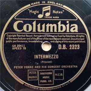 Peter Yorke And His Concert Orchestra - Intermezzo / By The Sleepy Lagoon Album