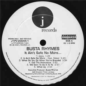 Busta Rhymes - It Ain't Safe No More... Album