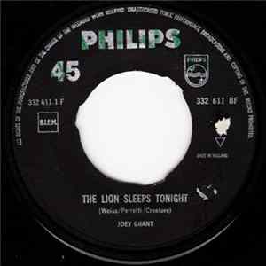 Joey Grant - The Lion Sleeps Tonight / Unchain My Heart Album