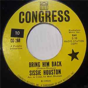Sissie Houston - Bring Him Back Album