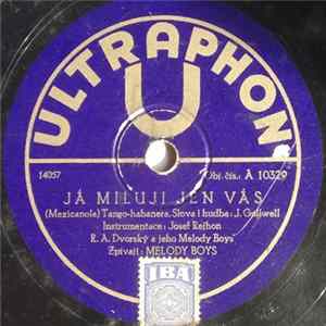 R. A. Dvorský a Jeho Melody Boys - Já Miluji Jen Vás / Cikánka Album