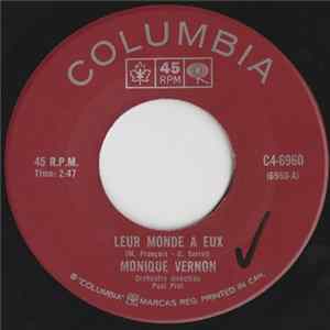 Monique Vernon - Leur Monde A Eux Album