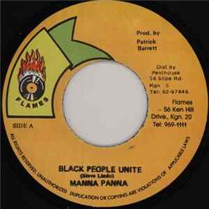 Manna Panna - Black People Unite Album