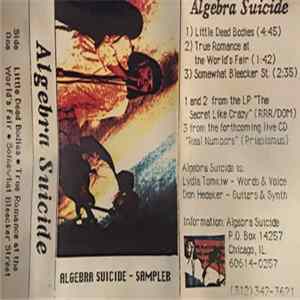 Algebra Suicide - Sampler Album