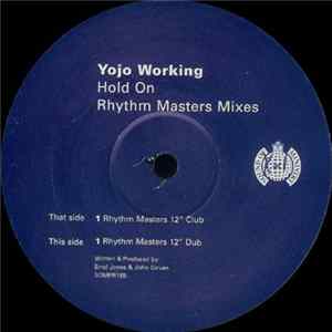 YoJo Working - Hold On (Rhythm Masters Mixes) Album