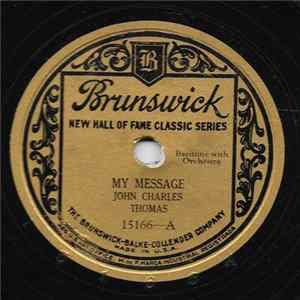 John Charles Thomas - My Message / Nocturne Album