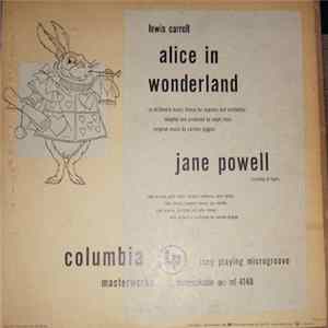 Jane Powell, Lewis Carroll - Alice In Wonderland Album
