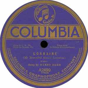 Henry Burr - Lorraine / A Baby's Prayer At Twilight Album