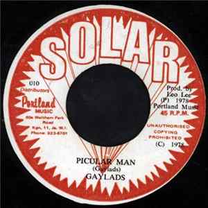 The Gaylads / Righteous Foundation - Picular Man / Picular Dub Album