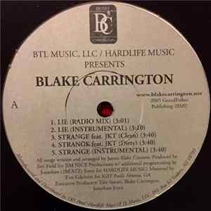 Blake Carrington - Lie / Strange Album