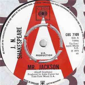 J. N. Shakespeare - Mr. Jackson Album