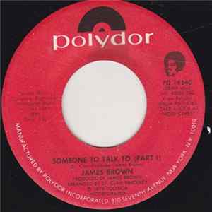 James Brown - Someone To Talk To (Part I & II) Album