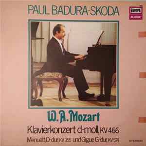 Paul Badura-Skoda, W. A. Mozart - Klavierkonzert D-moll, KV 466 Album